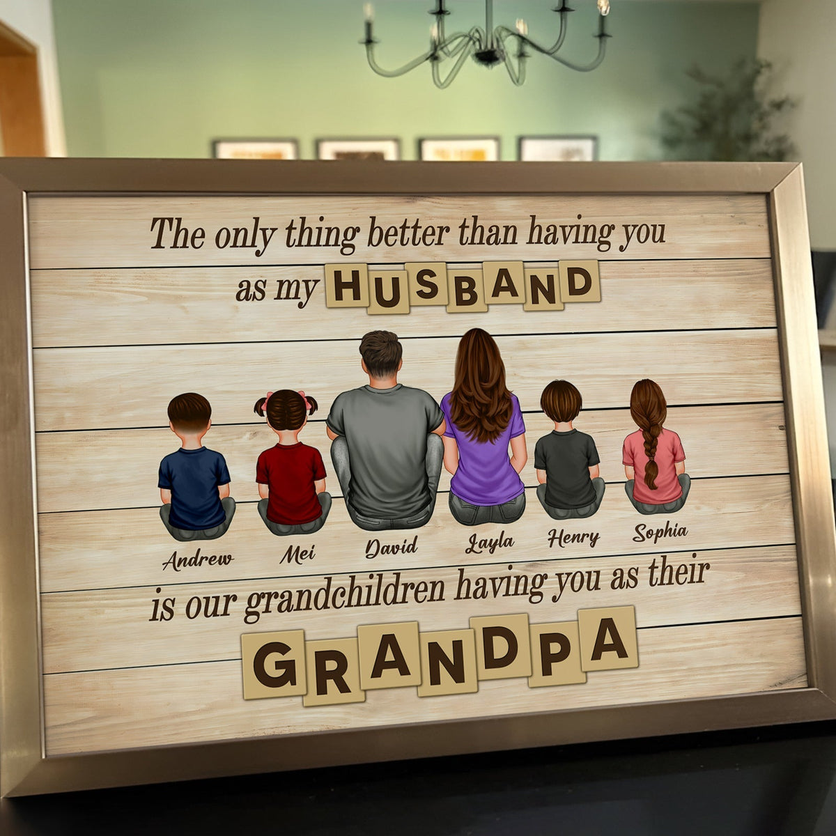 Papa - La seule chose meilleure que - Poster personnalisé