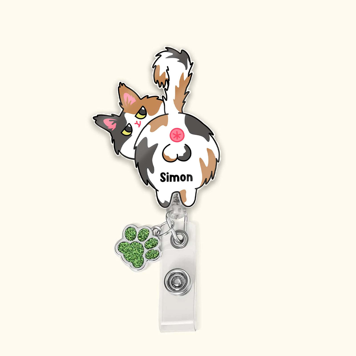 Pet Lover - Personalized Badge Reel