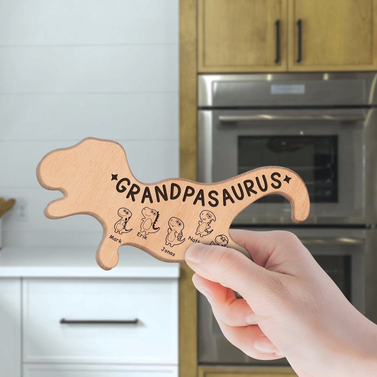 Family - Personalized Wooden Bake-a-saurus Rex