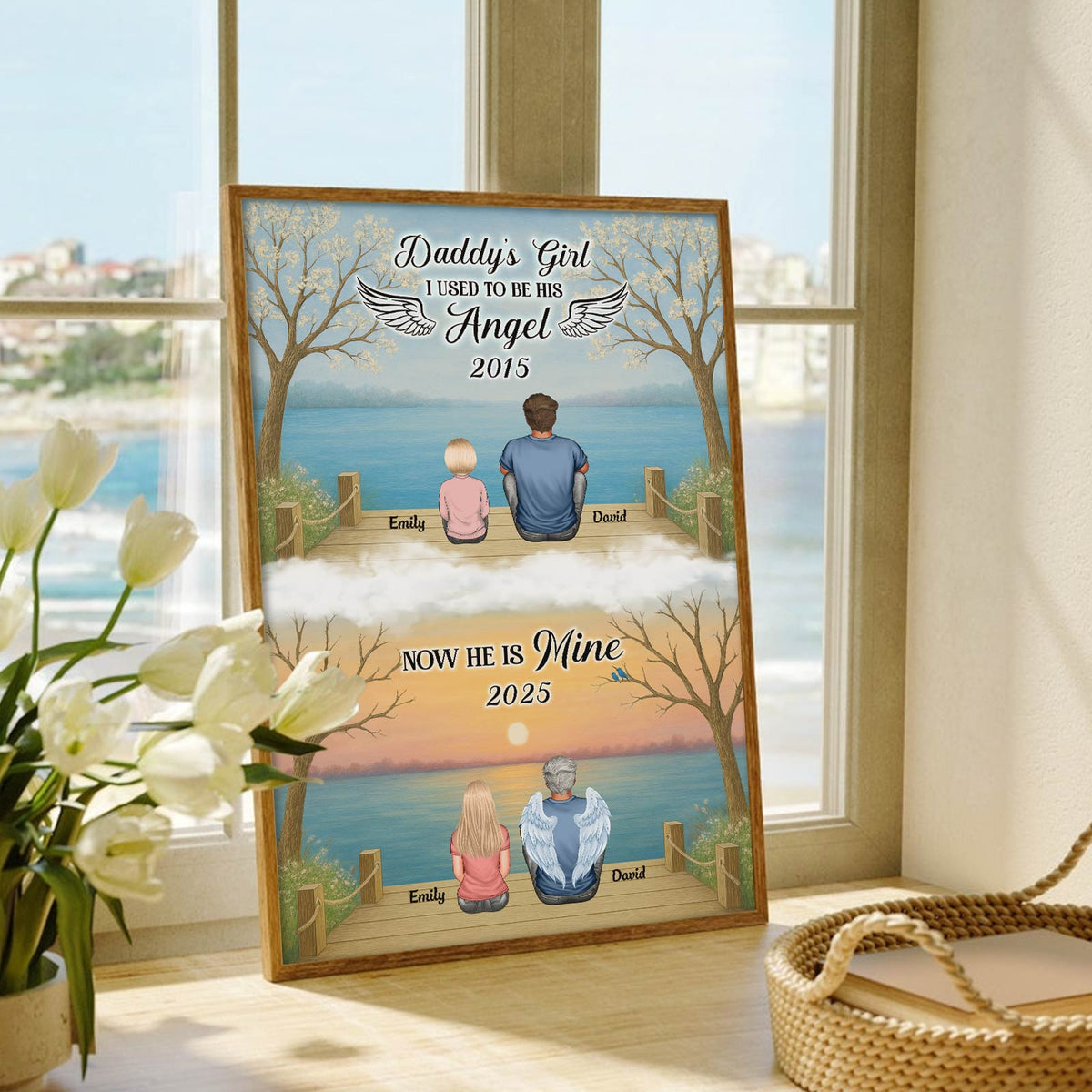 Family - Daddy's Girl - Personalized Poster