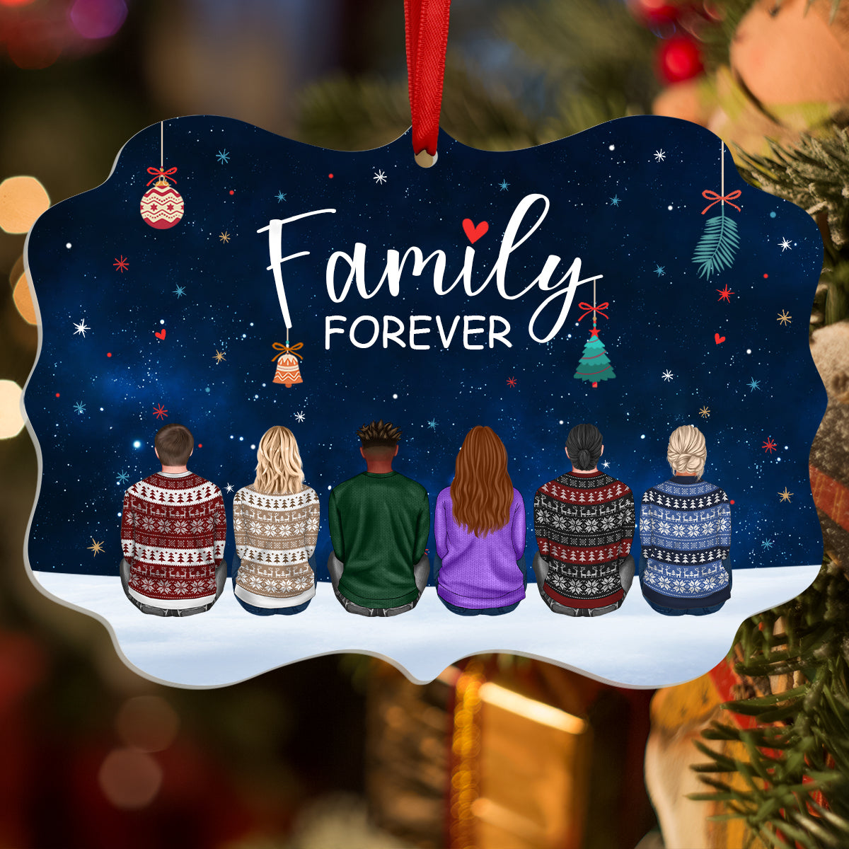 Famille - Famille pour toujours - Décoration personnalisée en acrylique