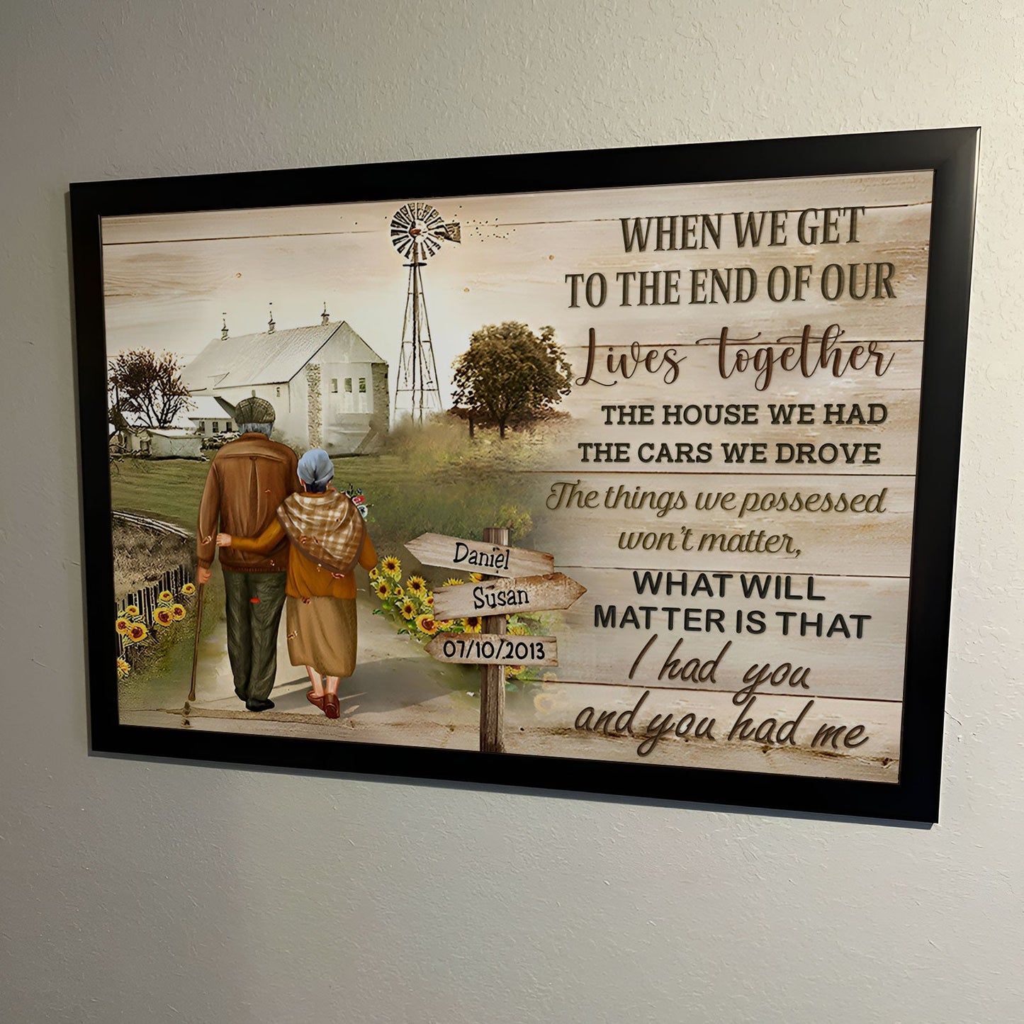 Couple - I Had You And You Had Me - Personalized Couple Canvas