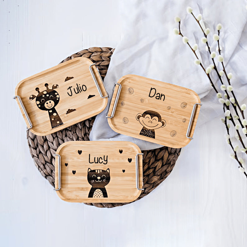 Animal - Animal mignon - Boîte à repas personnalisée
