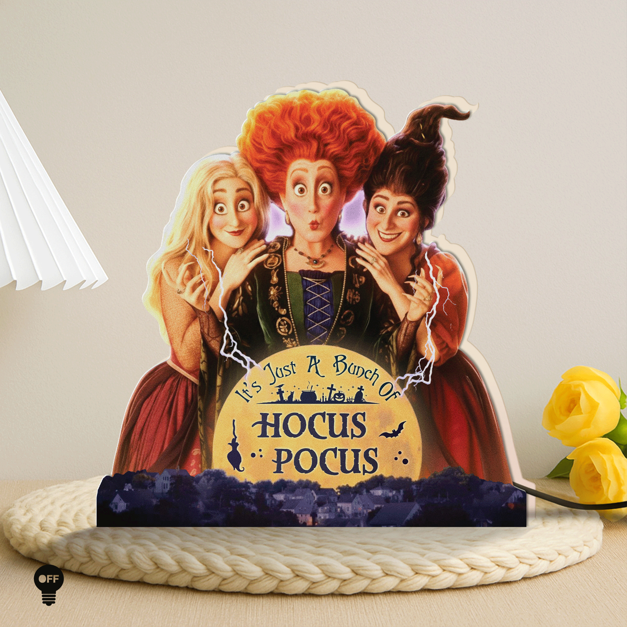 Hocus Pocus - Personalized Halloween Light Box