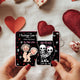 Personalized Couple Hidden Slider Keychain – Romantic Surprise Gift
