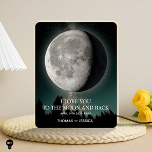 The Day We Meet - Personalized Light Box For Couples