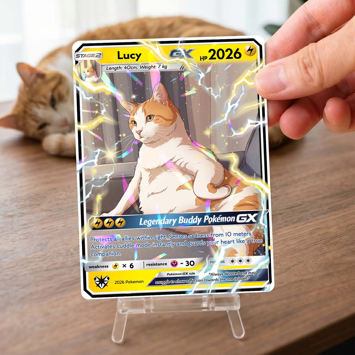 Custom Your Pet as a Pokemon Card, Pet as Pokemon Card, Personalized Anime Dog Portrait, Pet Lover Gift, Pet memorial, Dog Gift, Cat Gift