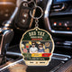 Dad Tax Shaking Keychain - Personalized Father's Day Gift for Dad, Father, Grandpa & Papa, Custom Acrylic Keychain
