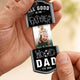 Father's Day Gift, Hidden Message for Dad, Father, Grandpa, Papa - Personalized Acrylic Keychain