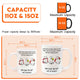 personalized Halloween ghost mug 11oz and 15oz white ceramic with three cartoon ghosts and funny spooky quote