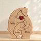 Personalized Family Wooden Puzzle – Bear Family
