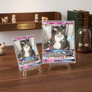 Custom Your Pet as a Pokemon Card, Pet as Pokemon Card, Personalized Anime Dog Portrait, Pet Lover Gift, Pet memorial, Dog Gift, Cat Gift