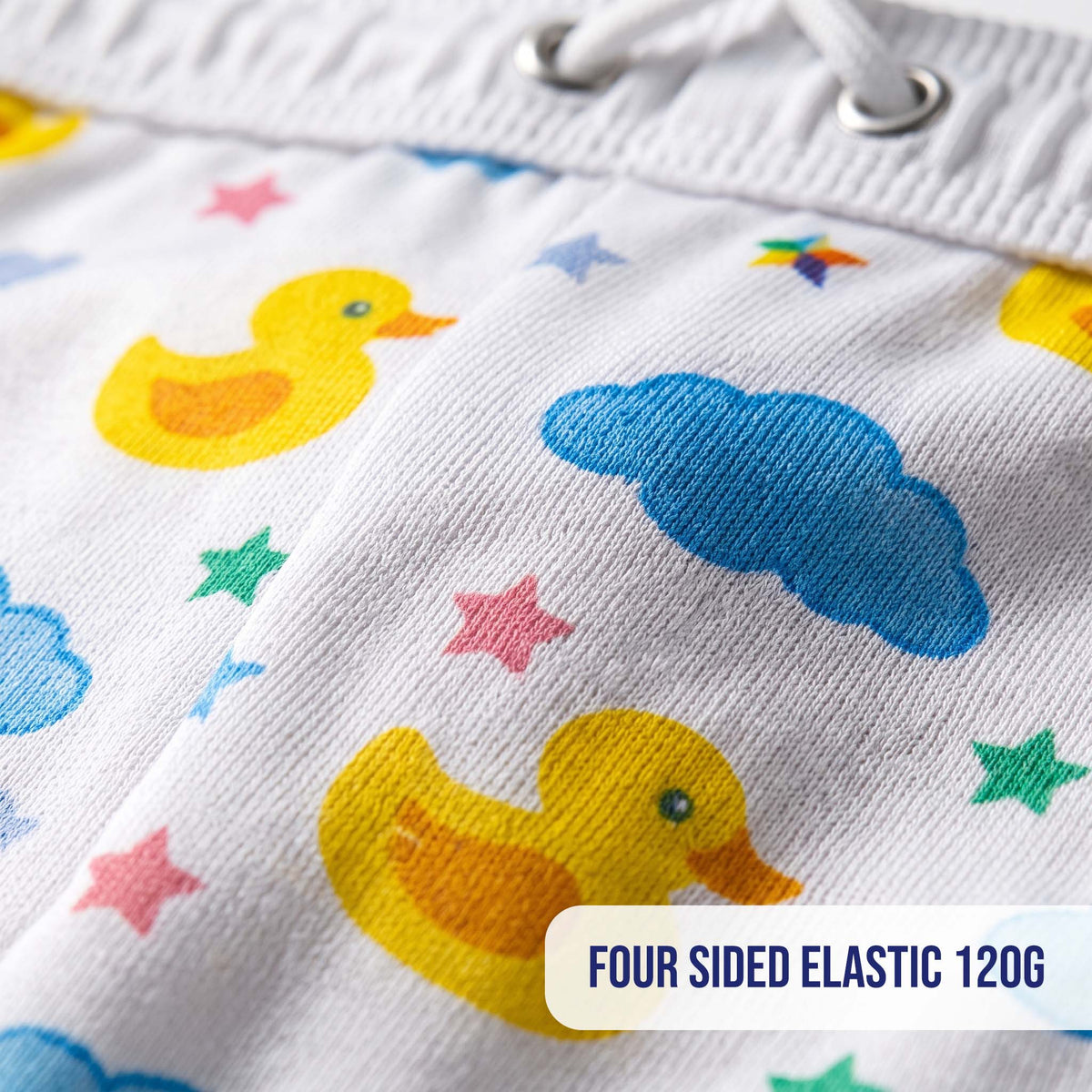 Funny Baby Diaper Men's Swim Trunks – Novelty Beach Shorts, Father's Day Gift