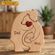 Personalized Family Wooden Puzzle – Bear Family