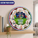 My First World Cup 2026 Baby Clock – Personalized First Year Milestone Keepsake, Custom Baby Photo Soccer Nursery Decor