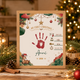 DIY Baby Handprint Keepsake – Custom Baby Name, Birth Details & Handprint Art Kit