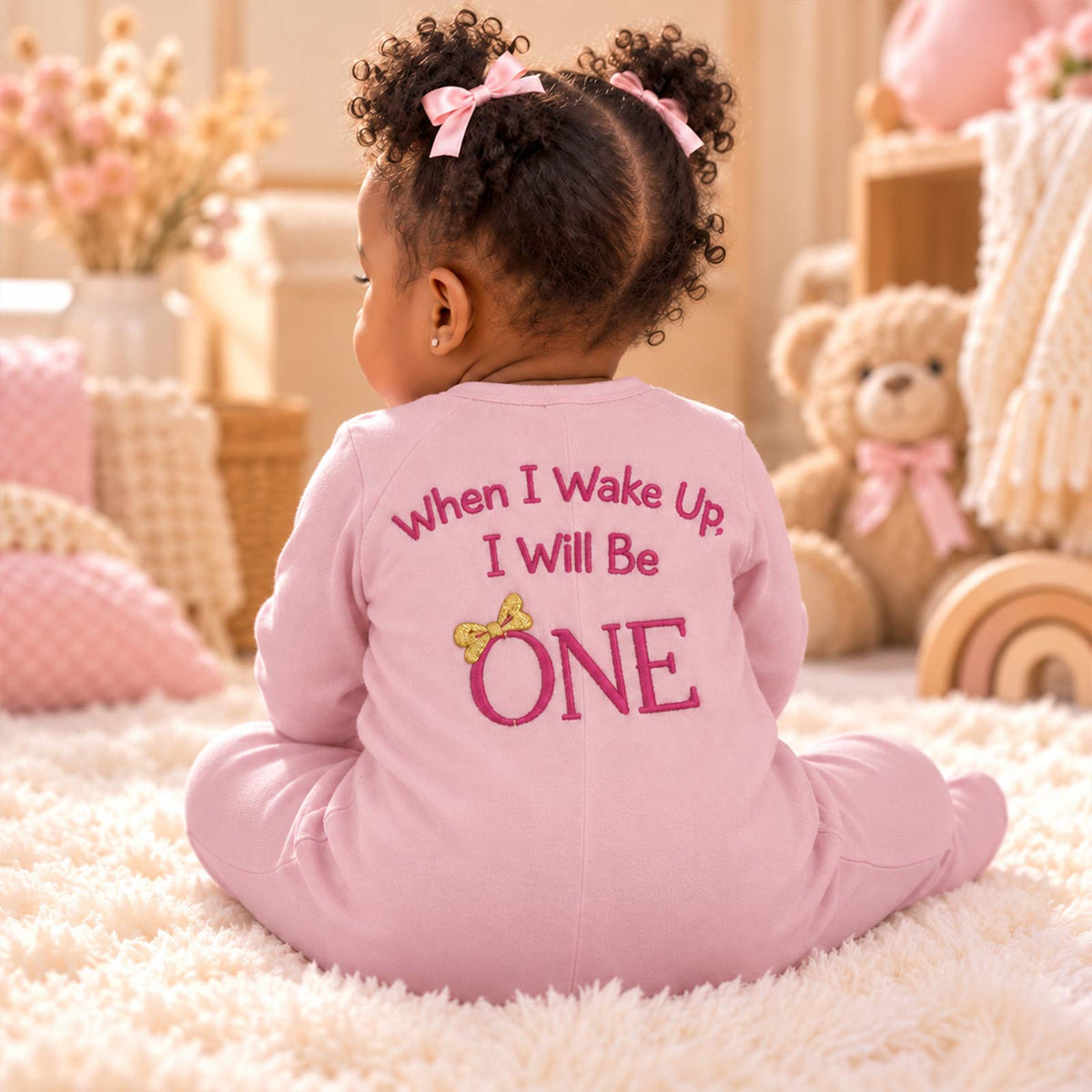 Personalized Baby Romper, Custom Name Embroidered Baby Bodysuit