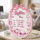 Personalized Baby Announcement Sign – Custom Name, Birth Details & Nursery Keepsake
