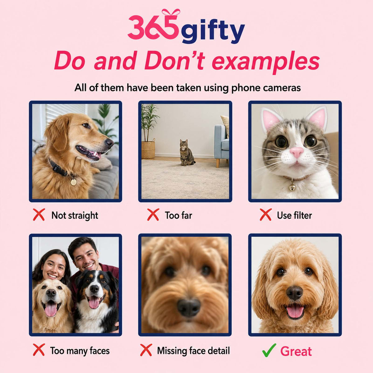 Personalized Pet Face Squishy Butt Fridge Magnet – Custom Dog & Cat Acrylic Funny Gift for Pet Lovers