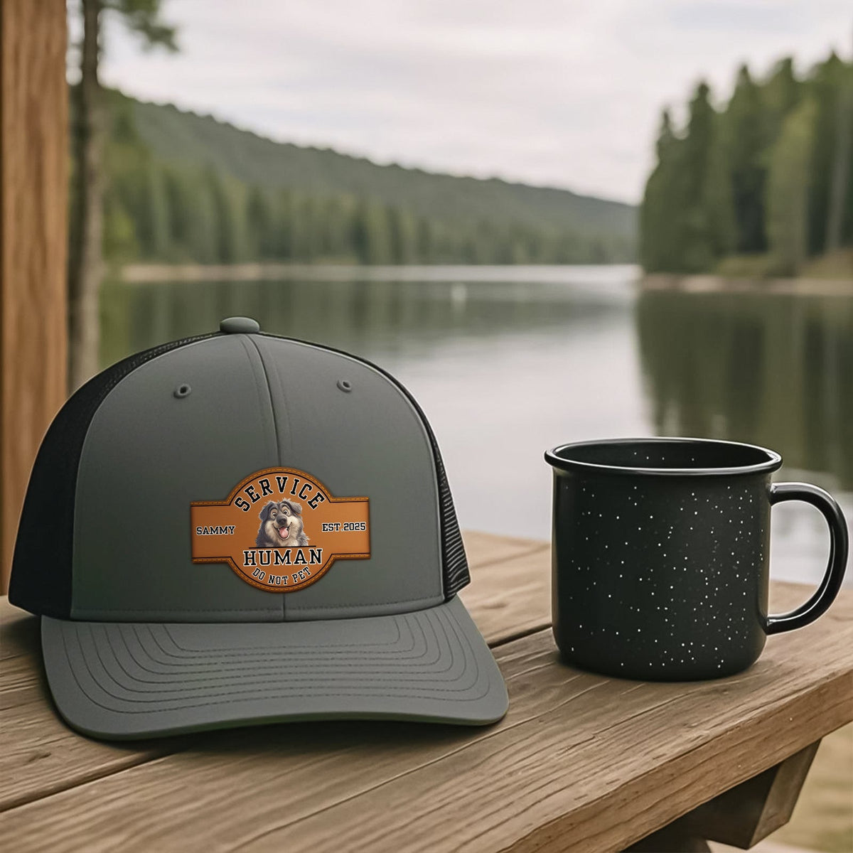 Pet Lovers - Service Human - Personalized Classic Cap