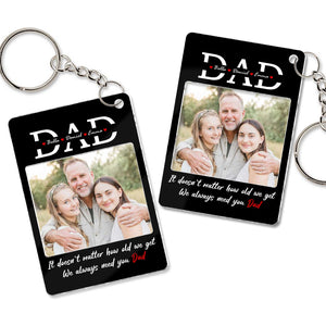 Family - I Always Need You - Personalized Photo Acrylic Keychain