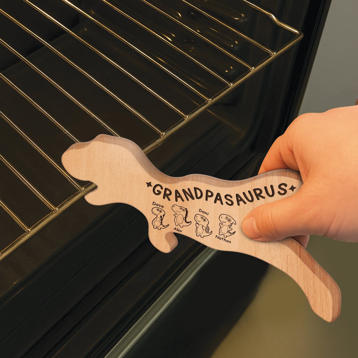 Family - Personalized Wooden Bake-a-saurus Rex