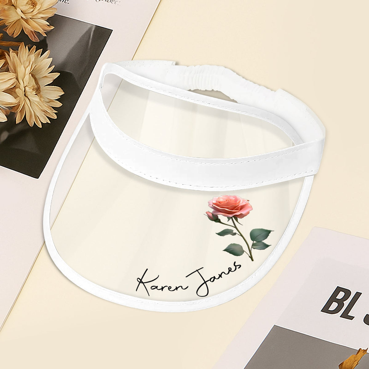 Flower - Personalized Sun Visors
