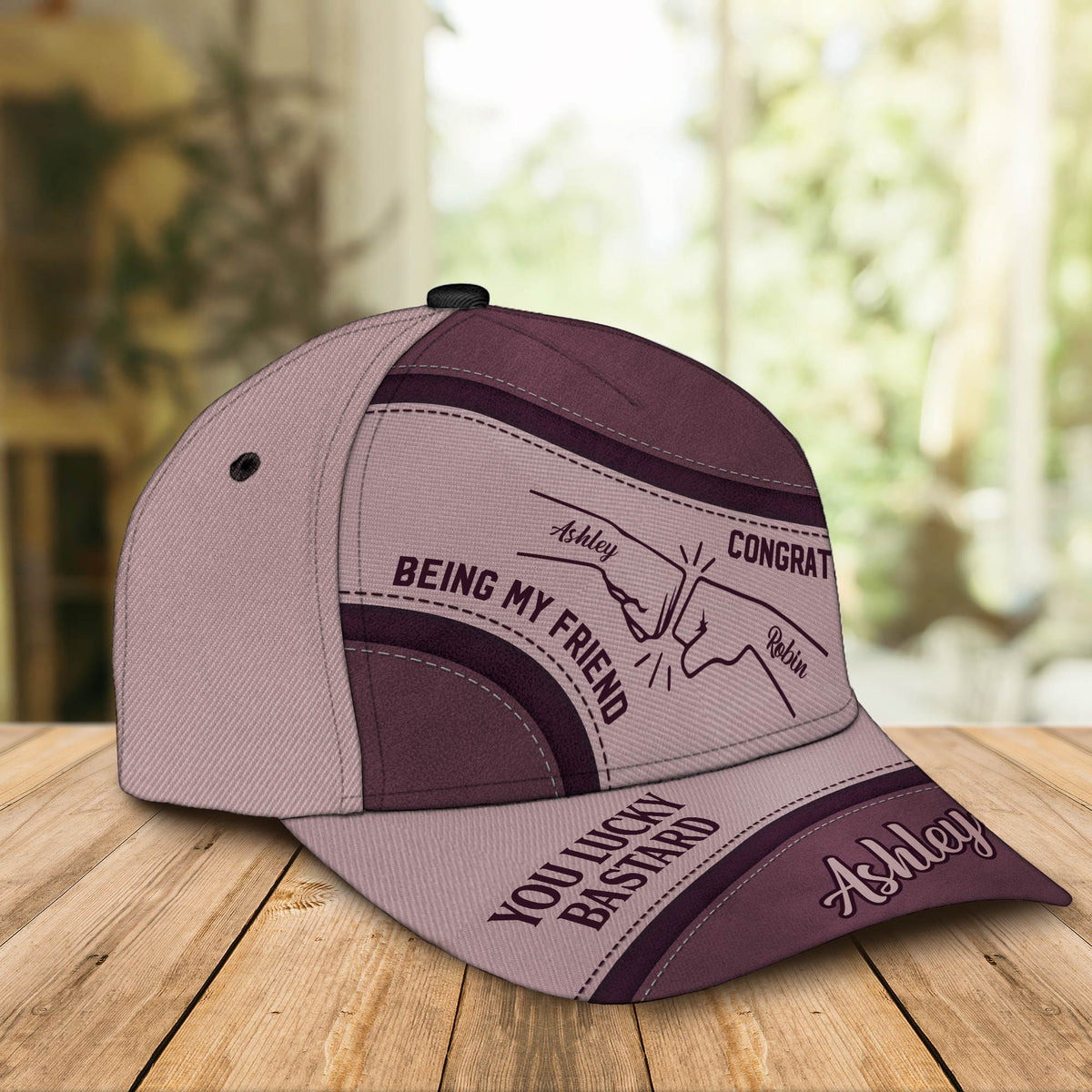Friends - Congrats On Being My Friend, You Lucky Bastard - Classic Cap