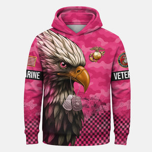 USMC Eagle Veteran Warrior Shirt - Full Print Camouflage