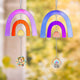 Rainbow Bridge Pet Memorial Suncatcher – Personalized Acrylic Gift for Pet Lovers