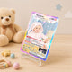 Personalized Baby Acrylic Card – Custom Baby Milestone Card & Keepsake