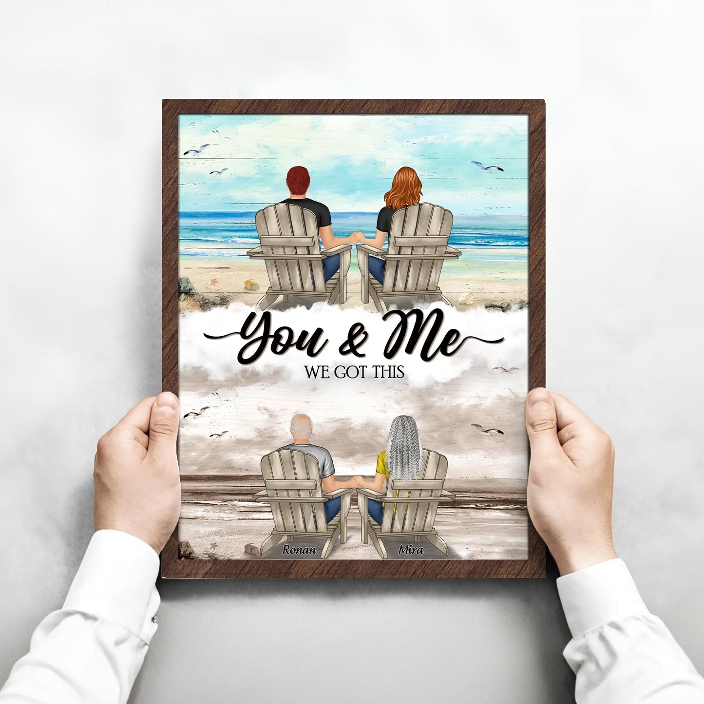 Couple - You & Me We Got This - Personalized Wood Sign