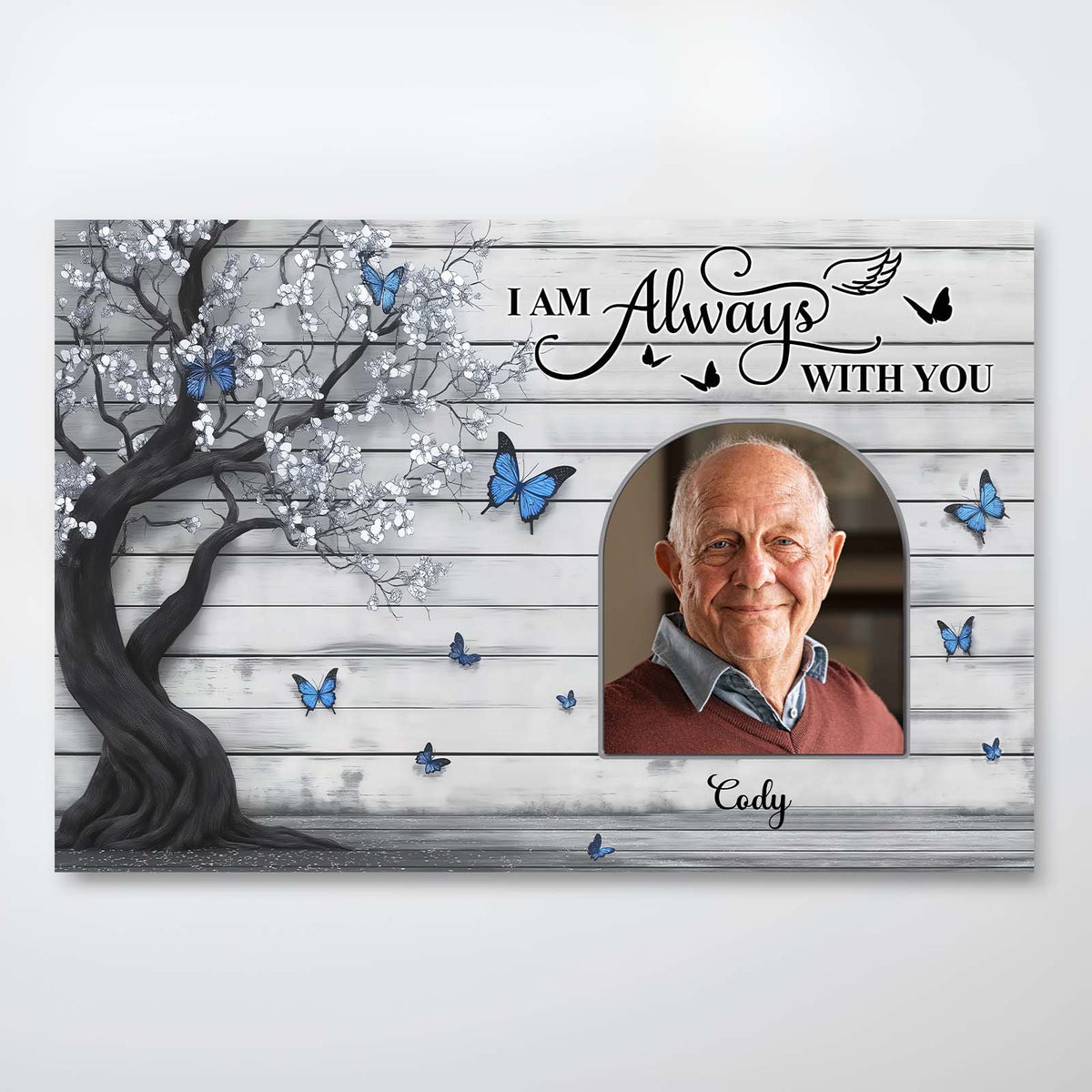 Family - I Am Always With You - Personalized Memorial Poster 3D