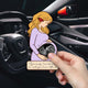 Personalized Drive Safe Car Visor Clip – Custom Baby Ultrasound Gift for Dad