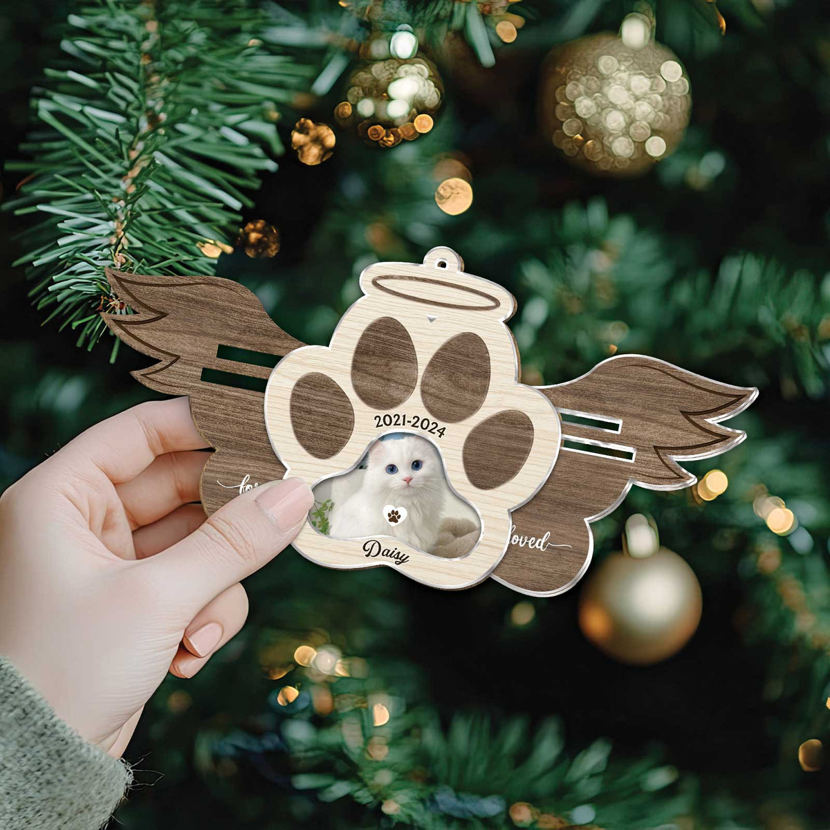 Pet Lover - Forever Loved - Personalized Acrylic Slider Card