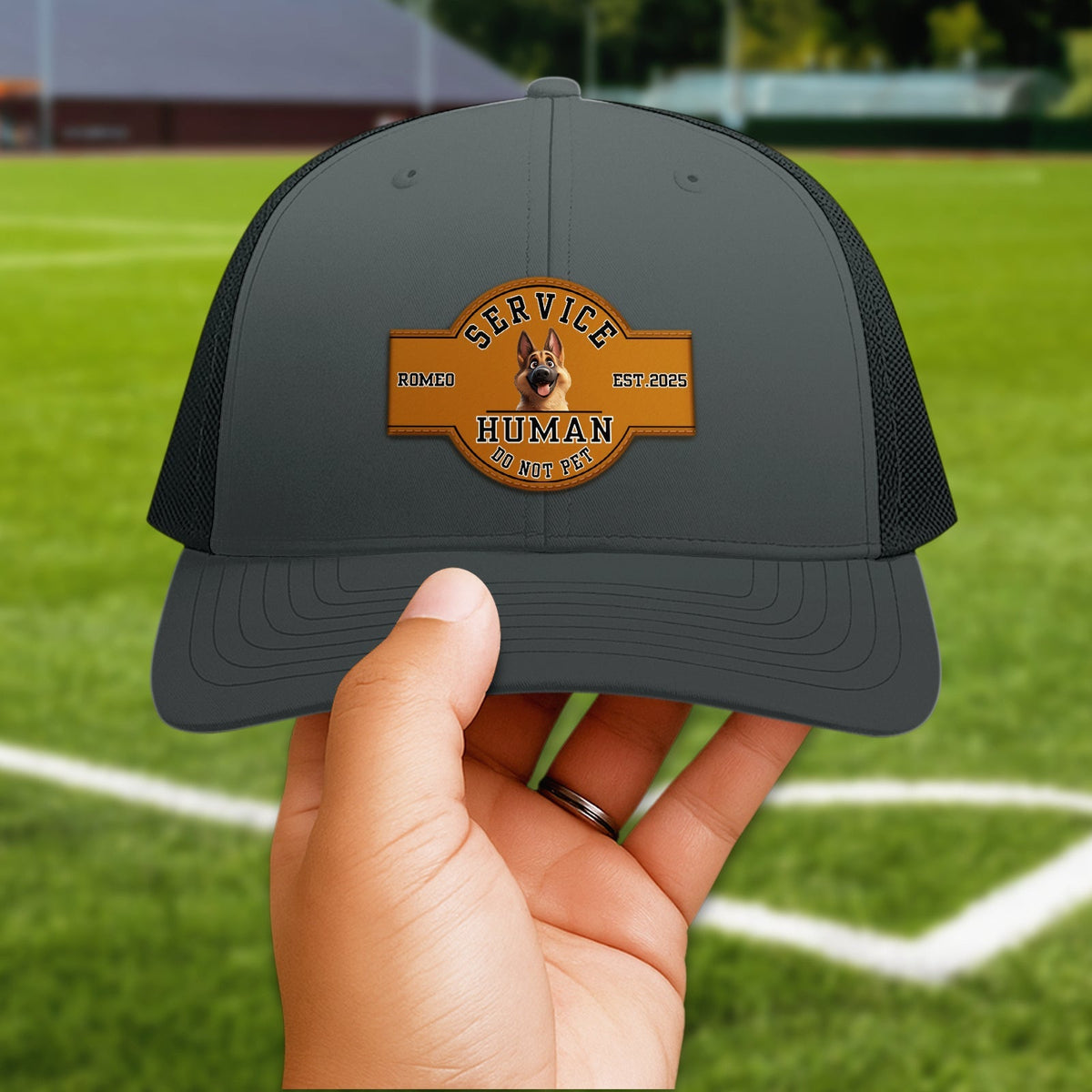 Pet Lovers - Service Human - Personalized Classic Cap