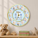 Personalized Baby Milestone Clock – Custom Number, Baby Photos & Birth Details Keepsake
