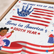 My First 4th of July Baby Handprint Frame - America 250 Keepsake, Patriotic Nursery Decor Gift