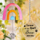 Rainbow Bridge Pet Memorial Suncatcher – Personalized Acrylic Gift for Pet Lovers