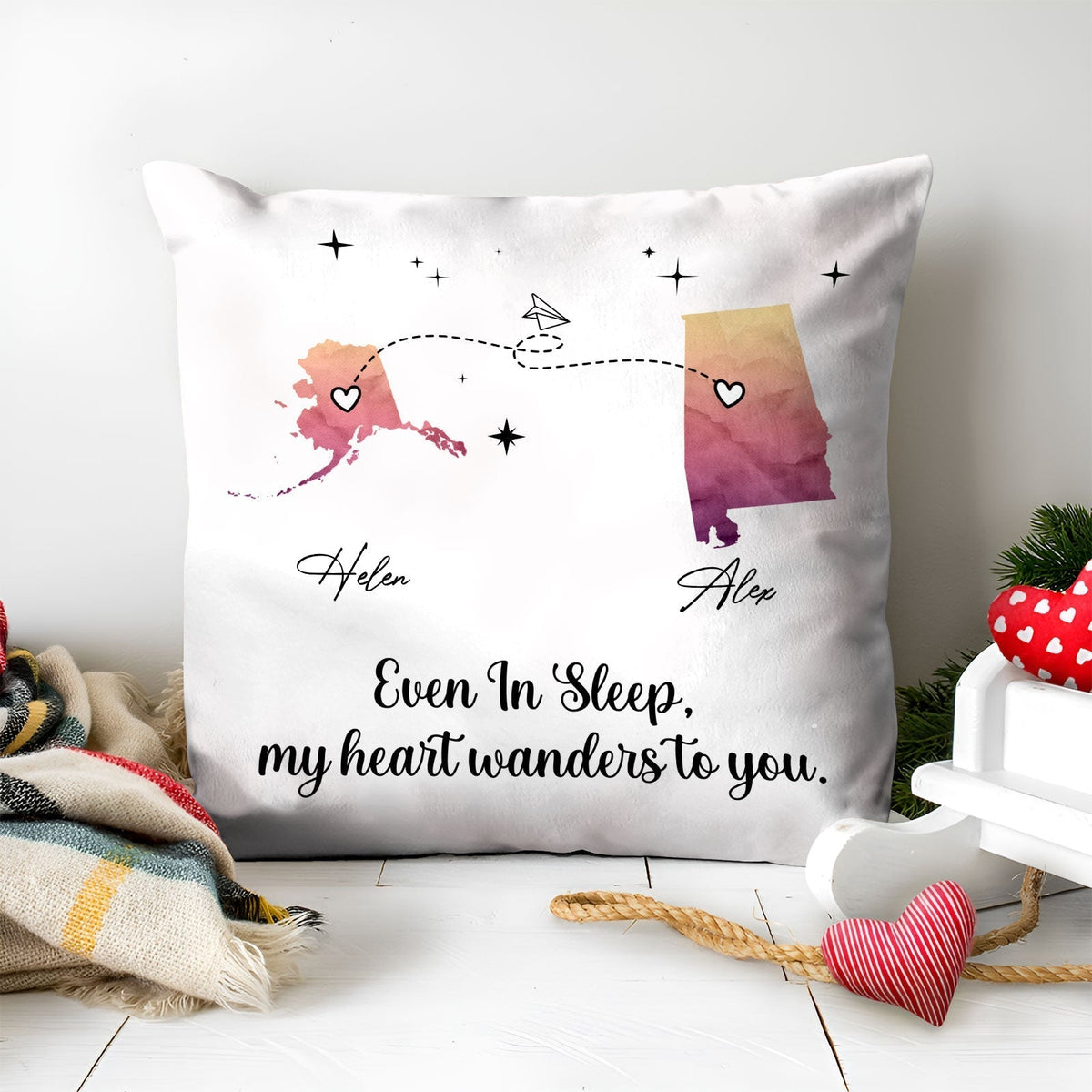 Friends - I Miss Your Face - Personalized Pillow