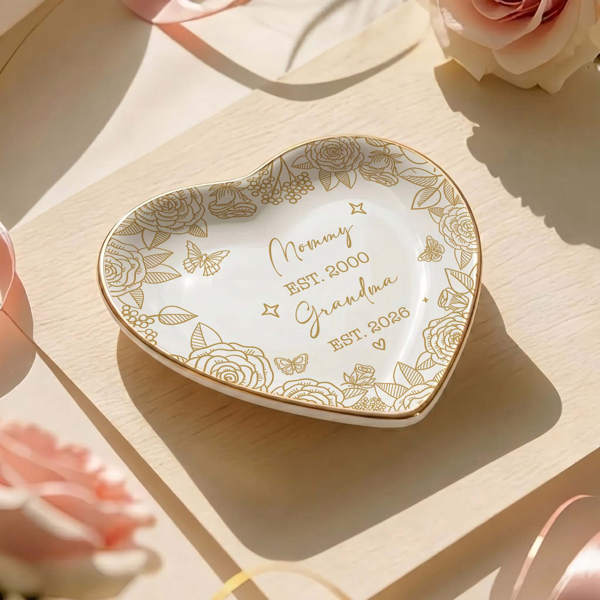 Personalized Grandma Ring Dish – A Timeless Celebration of Family