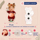 Custom 3D Baby Face Squishy Belly Fridge Magnet, Personalized Baby Keepsake Gift for Mom & Dad