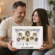 Best Dad Ever – Personalized Mini Museum Box Photo Frame Gift