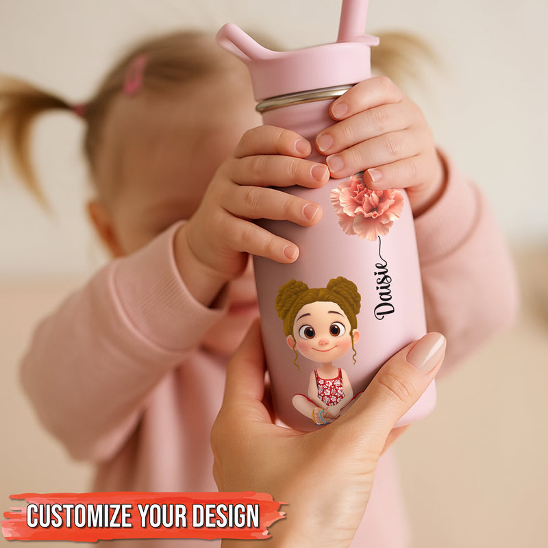 For Kid - BloomSip - Personalized Kids Water Bottle