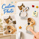 Personalized Pet Face Squishy Butt Fridge Magnet – Custom Dog & Cat Acrylic Funny Gift for Pet Lovers