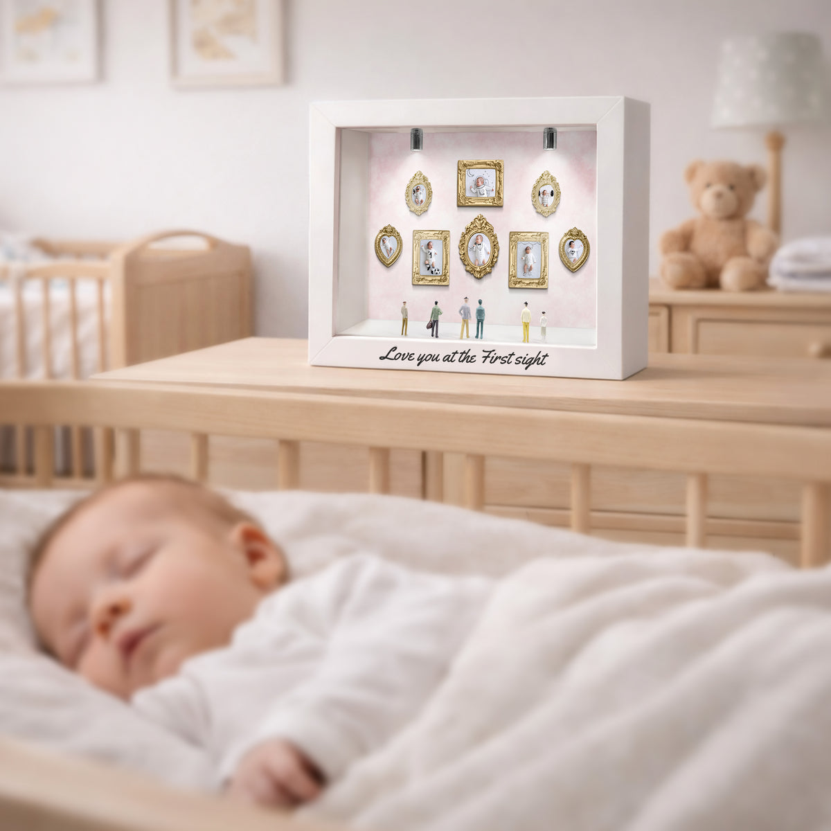 Watch Me Grow – Personalized Mini Museum Box Photo Frame