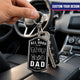 Father's Day Gift, Hidden Message for Dad, Father, Grandpa, Papa - Personalized Acrylic Keychain