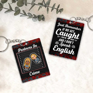 Custom shaking keychain for besties featuring fun designs and playful messages for friends