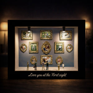 Watch Me Grow – Personalized Mini Museum Box Photo Frame