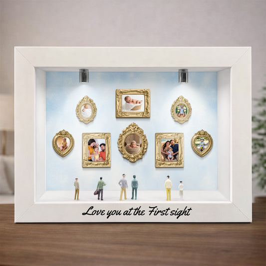 Watch Me Grow – Personalized Mini Museum Box Photo Frame